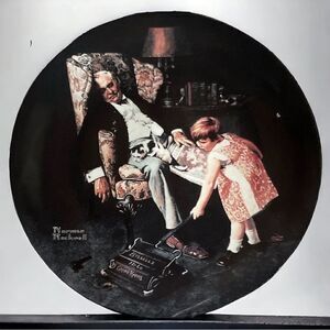 Norman Rockwell l Collector’s Plate l #10058 A l “The Dreamer” by Knowles China